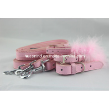 Leash cor-de-rosa do cão do plutônio, produto do animal de estimação